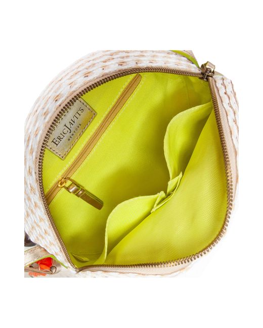 woven round crossbody bag