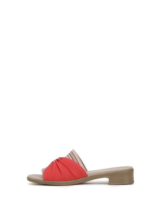LifeStride Red Paradise Slide Sandal