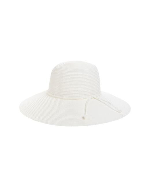 Nordstrom White Packable Floppy Sun Hat