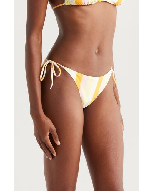 Solid & Striped Brown The Iris Side Tie Bikini Bottoms