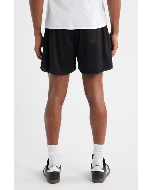 Market Black V12 Mesh Shorts for men