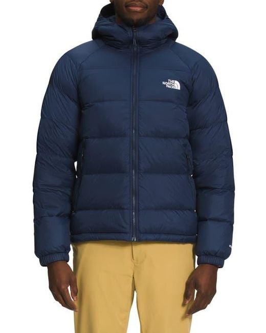 The North Face Blue Hydrenalite 550 Fill Power Down Hooded Jacket for men