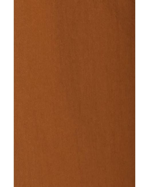 Eileen Fisher Brown Pleated Lantern Ankle Pants