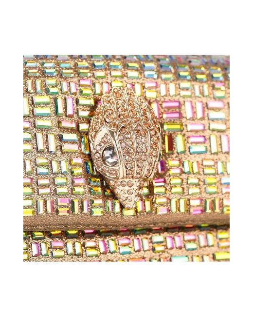 Kurt Geiger Pink Mini Kensington Bejeweled Crossbody Bag