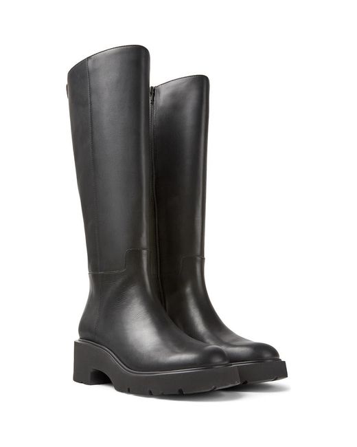 Camper Black Milah Platform Boot