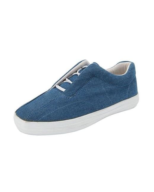 Comfortview Blue The Bungee Slip On Sneaker