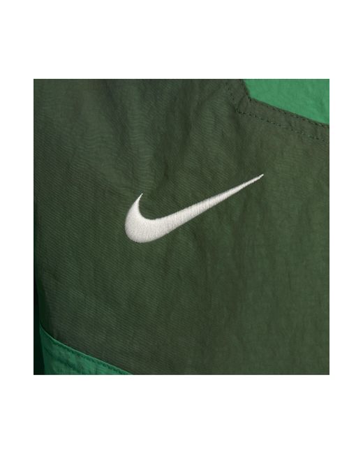 Nike Green Sportswear Water Repellent Crop Tracksuit Jacket