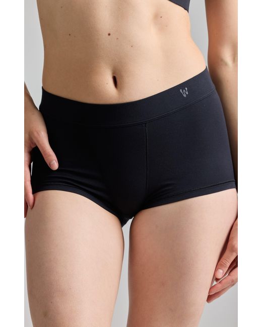 OXER Black Luxe Bold Stretch Modal Boyshorts