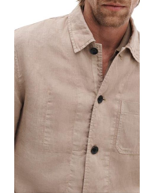 Rag & Bone Multicolor Evan Linen Chore Jacket for men