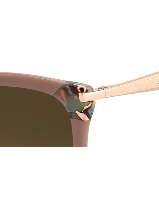 Carolina Herrera Multicolor Her 54Mm Gradient Rectangular Sunglasses