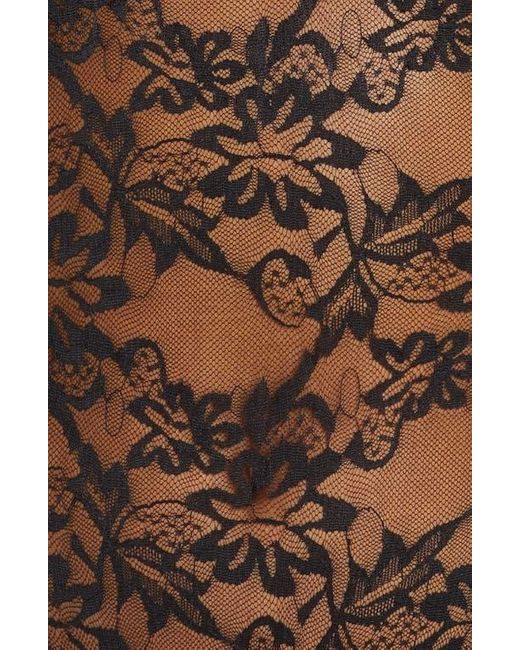 Oh La La Cheri Brown Zara Underwire Open Cup Open Gusset Lace Teddy