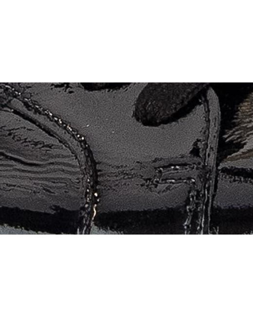 Gabor Black 63.201 Platform Sneaker