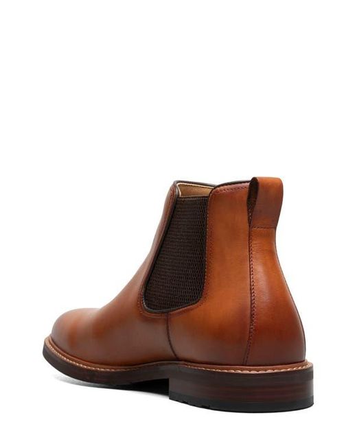 Florsheim Brown Anthem Plain Toe Chelsea Boot for men