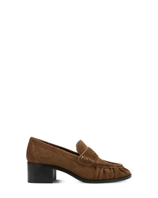 DKNY Brown Ladey Loafer Pump