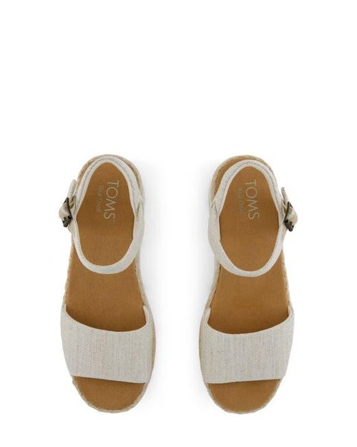TOMS Natural Ronan Platform Sandal