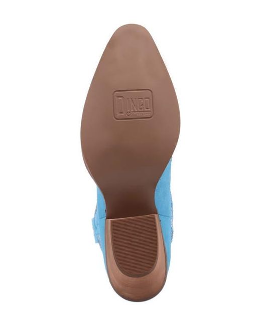 Dingo Blue Tiny Pony Rhinestone Western Boot