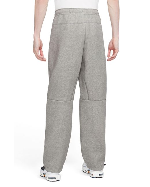 Nike Tech Fleece Open Hem Pants in Gray for Men Lyst