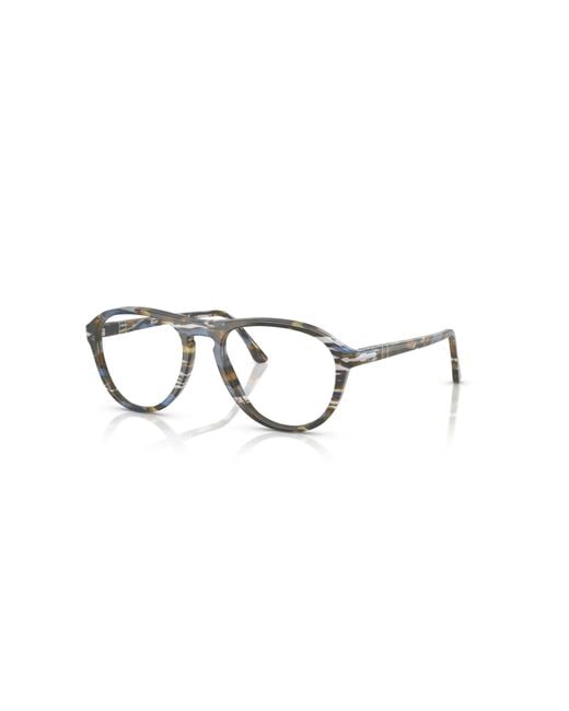 Persol Multicolor 55Mm Pilot Optical Glasses