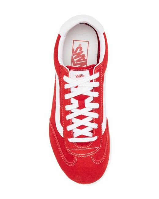 Vans Red Super Lowpro Sneaker