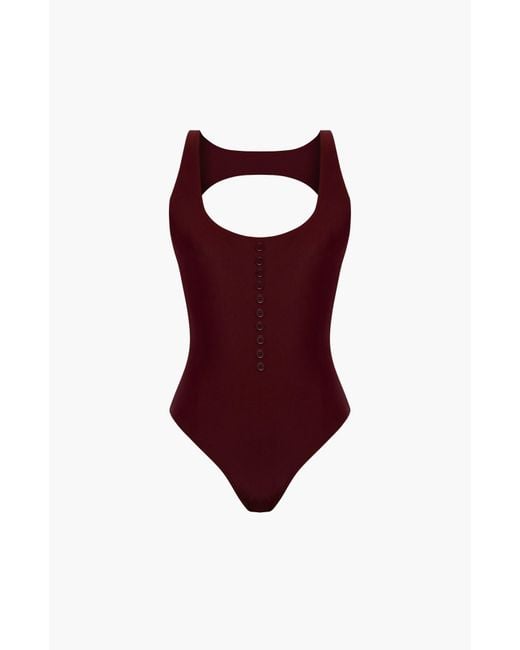Oddli Red Button One Piece