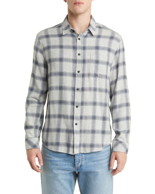 Rails Gray Lennox Plaid Button-up Shirt for men