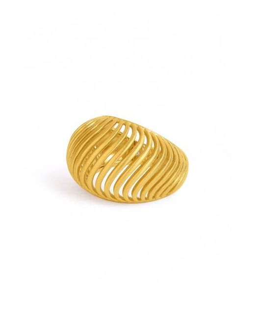 Dean Davidson Metallic Trancoso Statement Ring