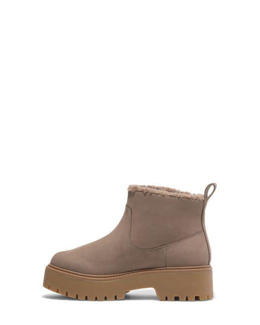 Timberland Brown Stone Street Faux Fur Lined Bootie
