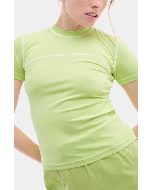 Halfdays Yellow Mollie Performance T-Shirt