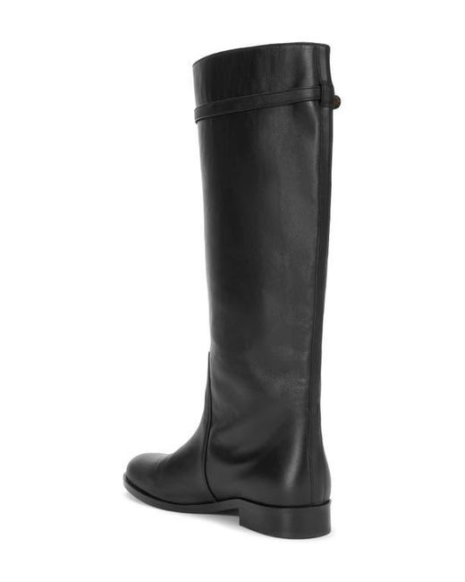 Staud Black Harlow Riding Boot