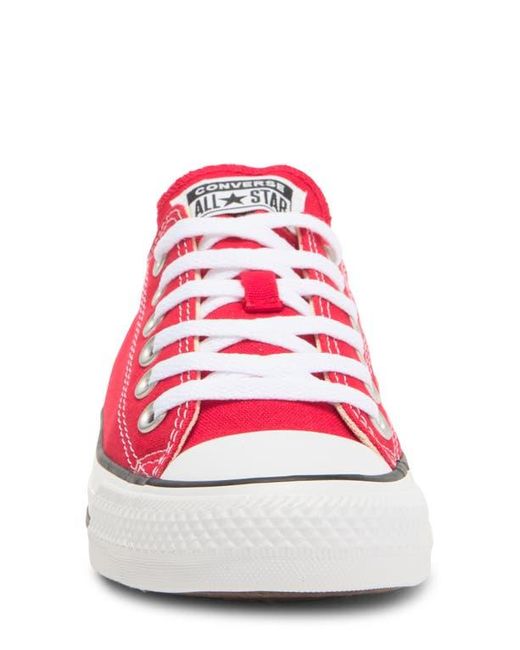 Converse Red Chuck Taylor All Star Low Top Sneaker