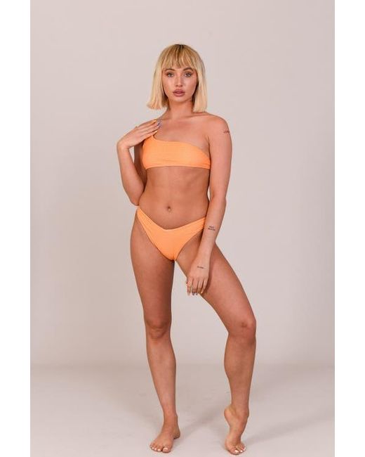 OOSC Orange Tangerine Squeeze V-Cut Bikini Bottoms