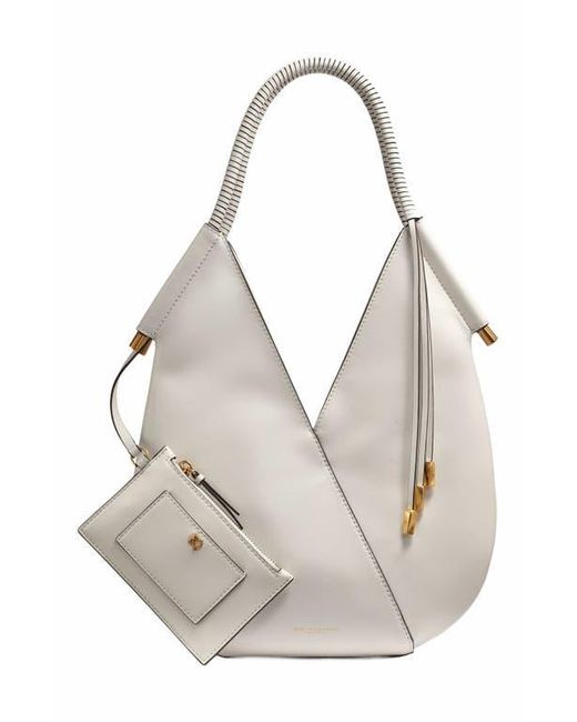 Donna Karan Gray Baldwin Mini Shoulder Bag