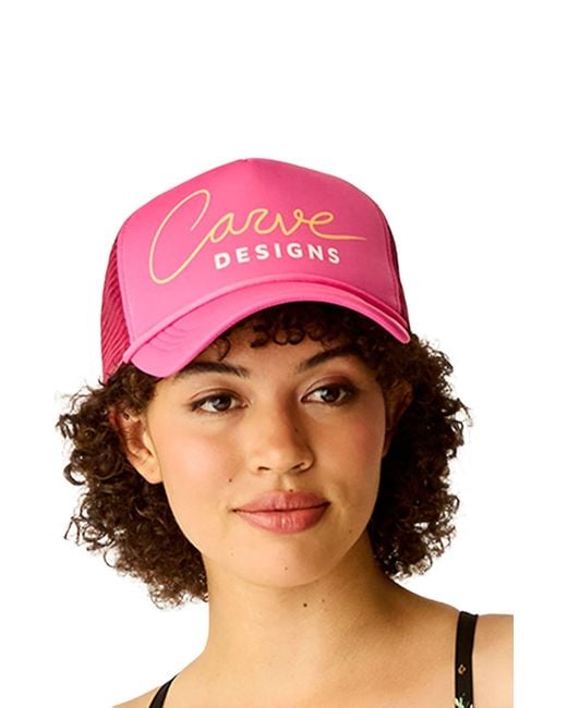 Carve Designs Pink Trucker Hat
