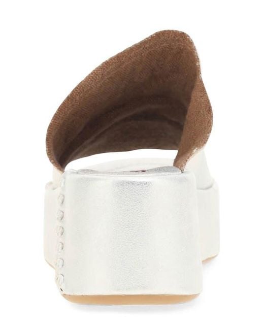 A.s.98 White Marlon Platform Sandal