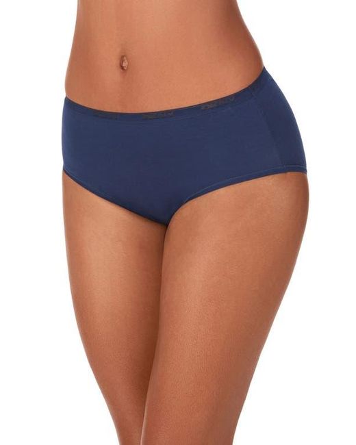DKNY Blue Table Top Stretch Cotton Blend Briefs