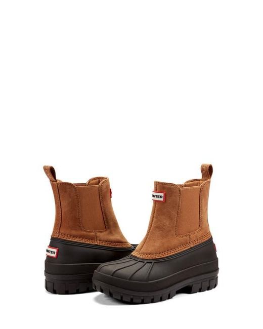 Hunter Brown Sutton Waterproof Duck Boot