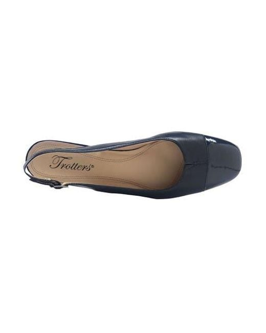 Trotters Blue 'Dea' Slingback