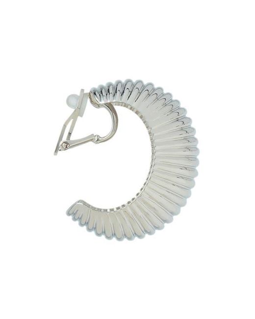 Lanvin Metallic Arpège Xl Earrings