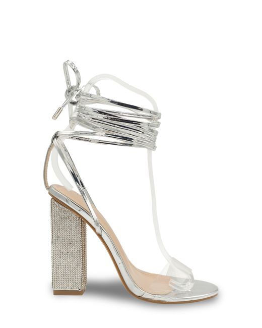 Touch Ups White Ankle Wrap Sandal At Nordstrom