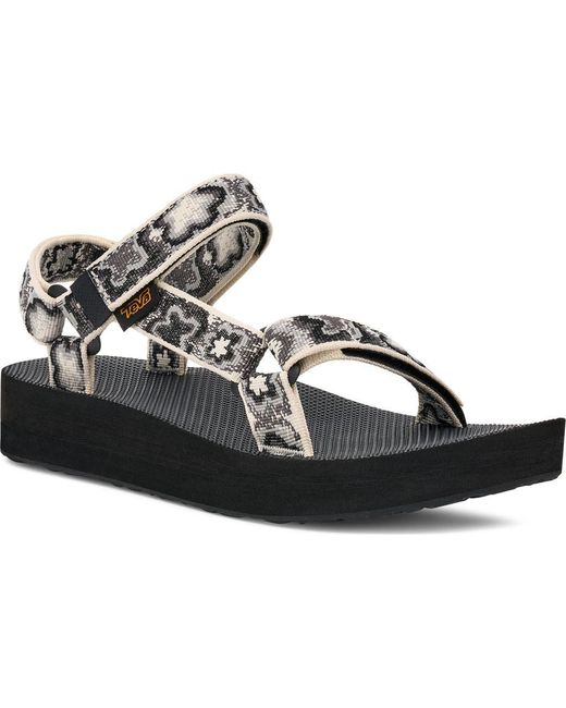 Teva Black Midform Universal Sandal