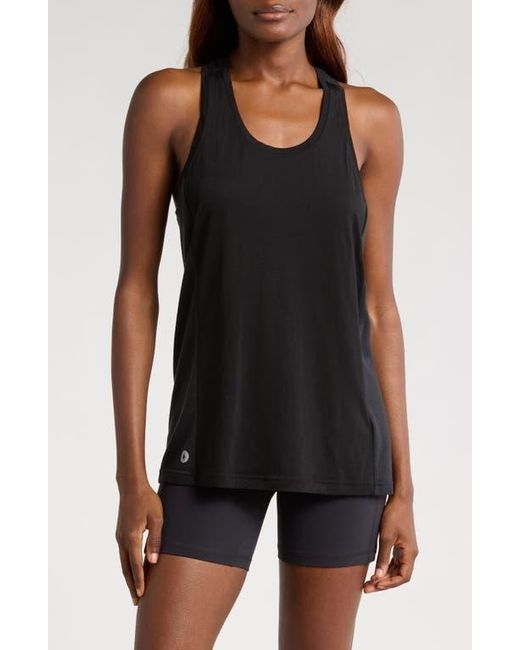 Smartwool Black Active Mesh Racerback Tank