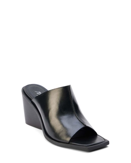 Matisse Black Lillie Wedge Sandal