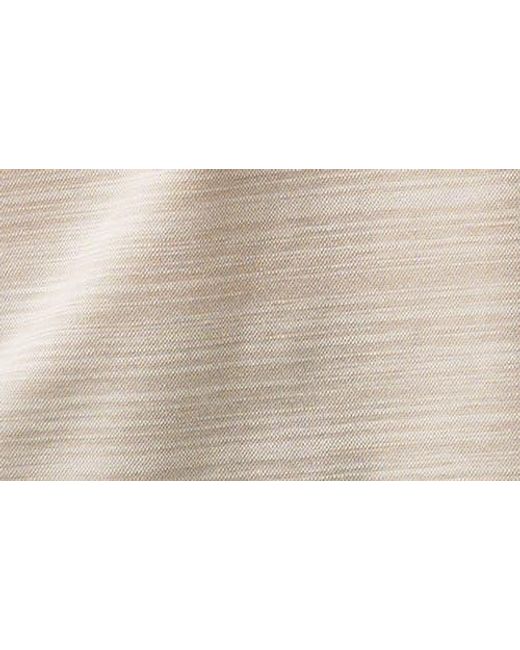 Travis Mathew Natural West End Space Dye Polo for men