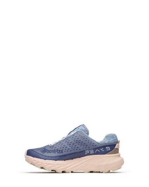 Merrell Blue Agility Peak Boa Gore-Tex Waterproof Trail Running Shoe