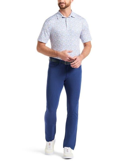 Robert Graham Blue High Spirits Polo for men