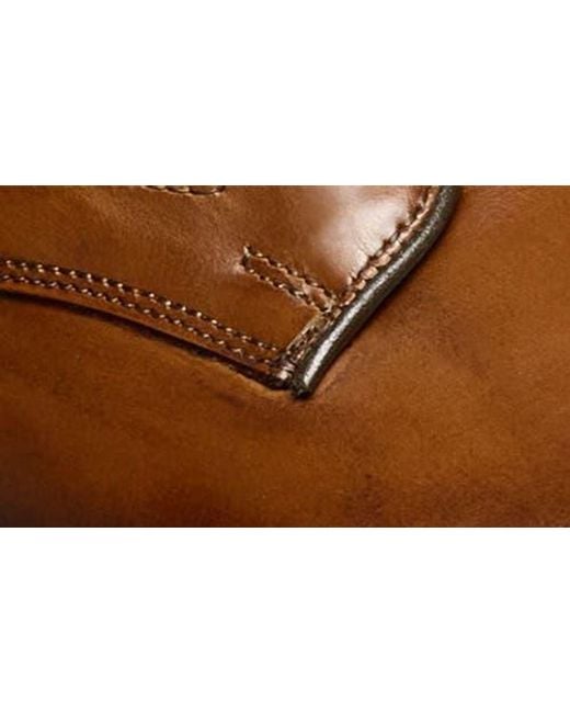 Allen Edmonds Brown Maxwell Reserve Plain Toe Derby Dress Shoe for men