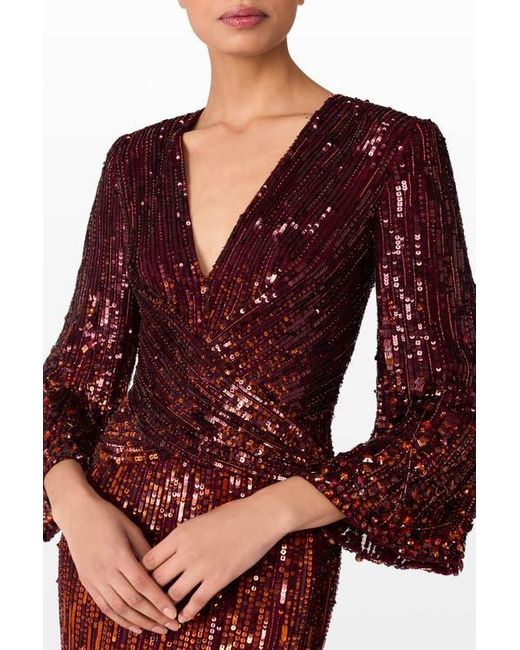 Jenny Packham Red Cosmos Gown
