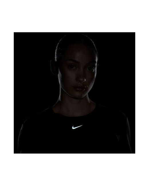 Nike Black One Classic Dri-Fit Twist Front Top
