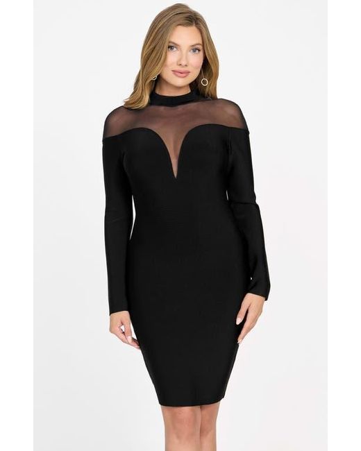 marciano bodycon dress Marciano Mini Bodycon Dress - Black