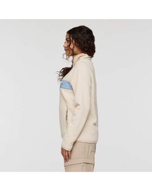 COTOPAXI Natural Teca Fleece Pullover